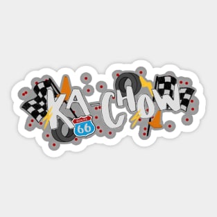 ka-chow Sticker